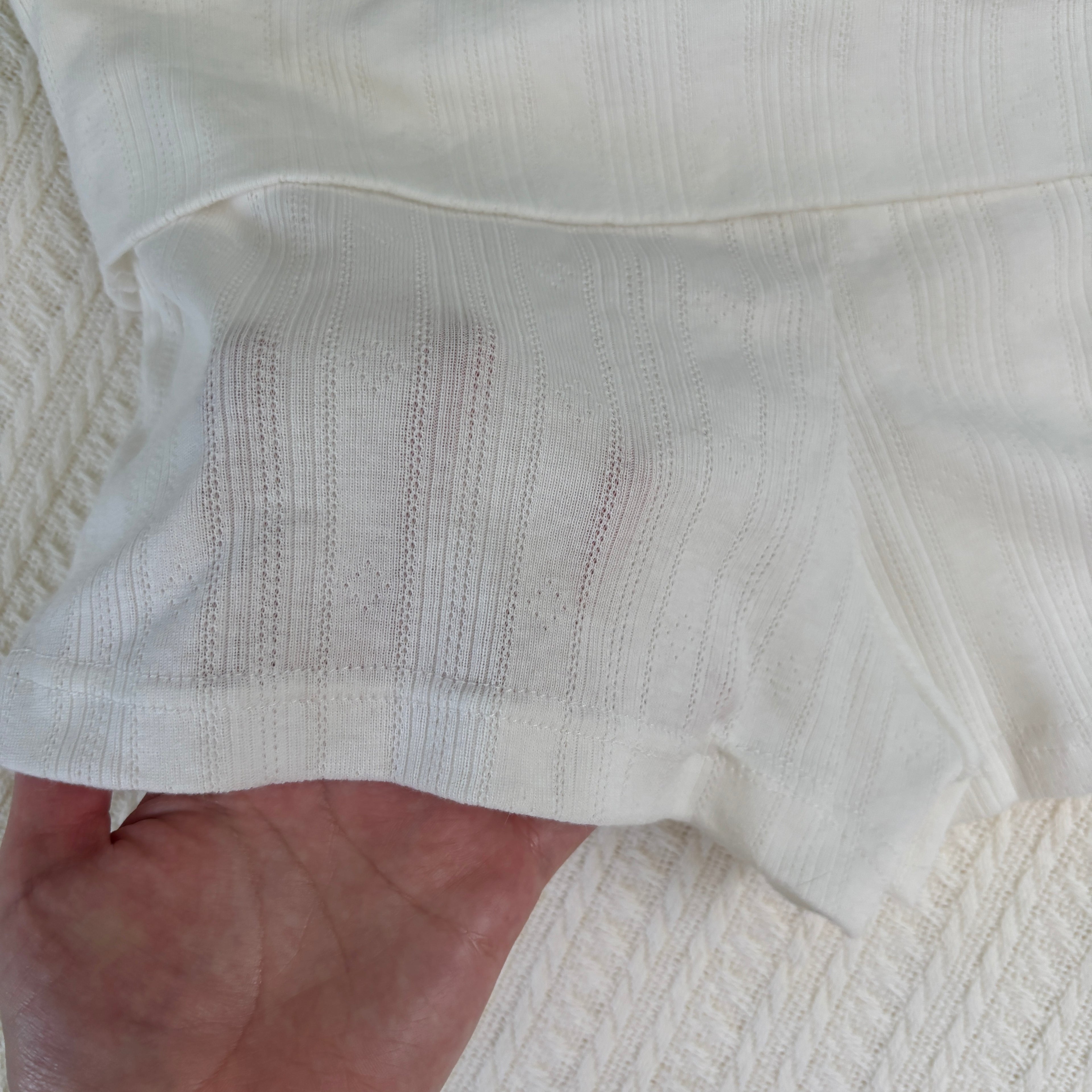 mini foldover shorts